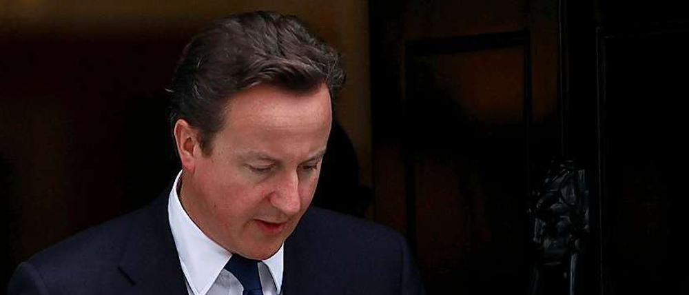 Nach den Krawallen in England kündigte der britische Premierminister David Cameron eine Null-Toleranz-Politik an.
