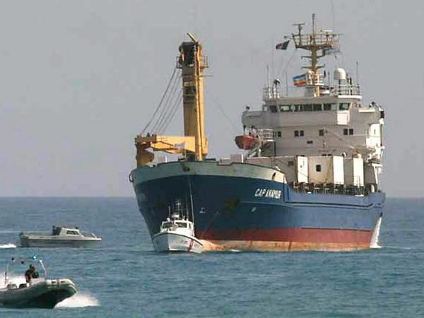 Das Schiff der deutschen Hilfsorganisation "Cap Anamur" (Archivfoto von 2004)