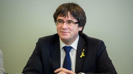 Der ehemalige katalanische Regionalpräsident Carles Puigdemont. 
