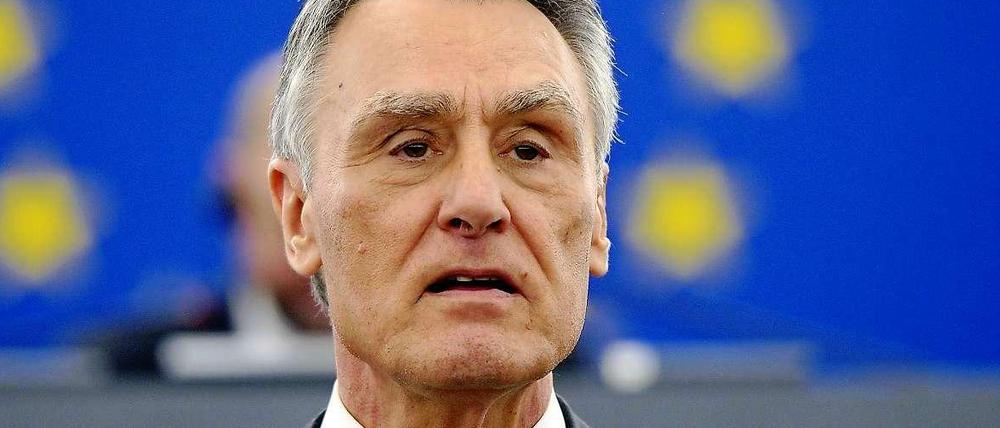 Portugals Präsident Cavaco Silva fordert von den Euro-Rettern mehr Wachstumsimpulse.