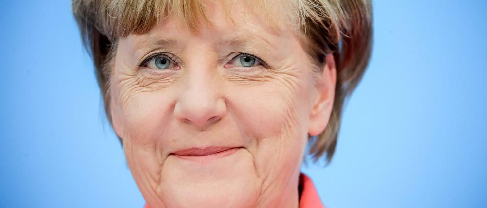 Bundeskanzlerin Angela Merkel (CDU) am Montag in Berlin.
