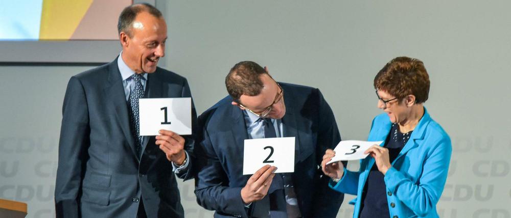 CDU-Regionalkonferenz in Thüringen im Kampf um den CDU-Parteivorsitz – das Chaos in dem Bundesland wurde Kramp-Karrenbauer am Ende zum Verhängnis.