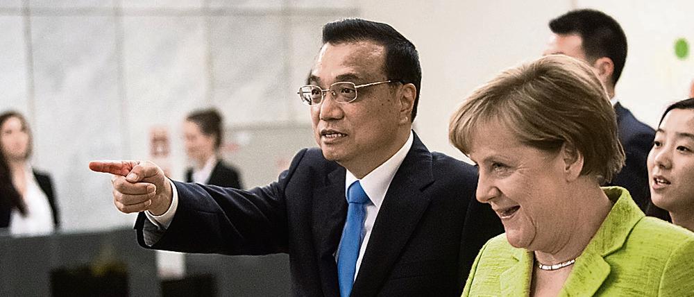 China und Deutschland wollen beim Thema Klimaschutz gemeinsam vorangehen - auch nach dem Ausstieg der USA aus dem Pariser Abkommen.
