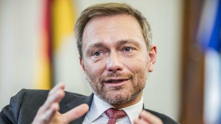 Der FDP-Bundesvorsitzende Christian Lindner.