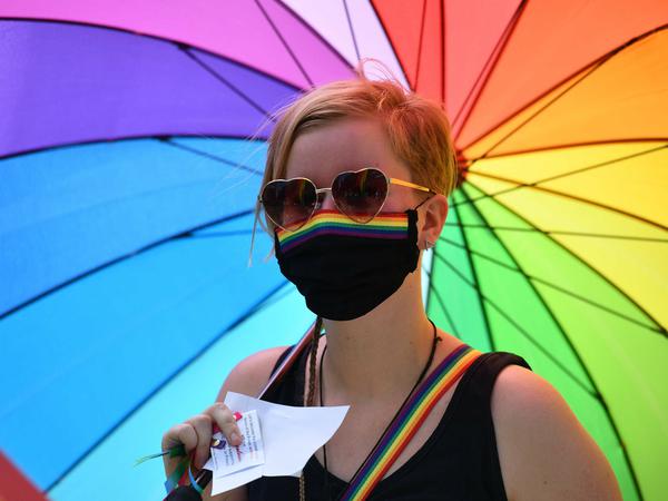 Die Queer-Community beschwerte sich bei der SPD-Spitze: Demonstration zum Christopher Street Day 2020 in Berlin. 