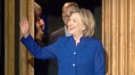 Bei der „Zeit“-Matinee im Schillertheater sprach Hillary Clinton, unvermeidlich, von der Bedeutung der Frisur im Leben weiblicher Politiker.