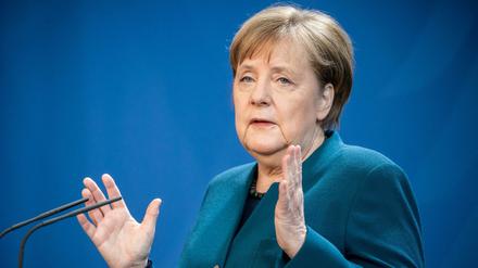 Bundeskanzlerin Angela Merkel (CDU) äußert sich zum weiteren Vorgehen in der Corona-Krise.