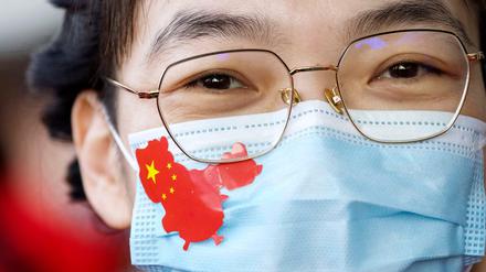 Eine Medizinerin aus der chinesischen Provinz Jilin