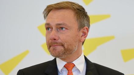 Christian Lindner, Vorsitzender der FDP