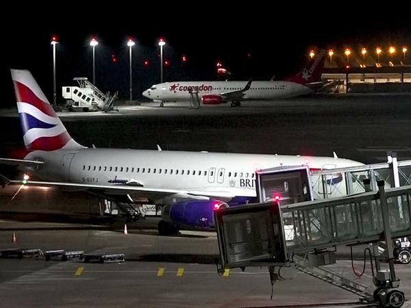 Der Flug BA978 aus Heathrow landete am Sonntagabend auf dem Flughafen Hannover.