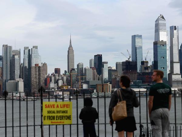 Haltet Abstand: New York, Zentrum des Lebens, wird zur Alptraumstadt.