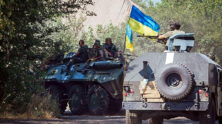 Ukrainische Truppen.
