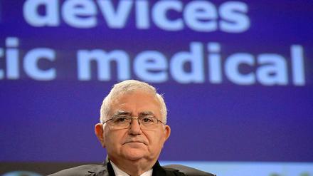 Zurückgetreten: EU-Kommissar John Dalli