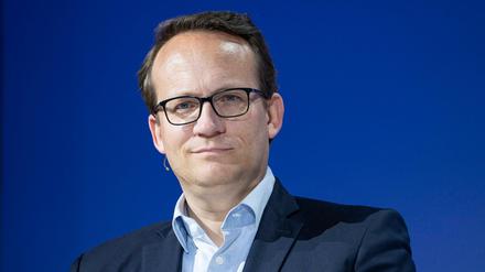 Markus Krebber Vorsitzender des Vorstands RWE (am 1. Juni 2022 in Berlin)