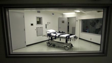 Hinrichtungsraum in einem US-Gefängnis (Archivbild) 