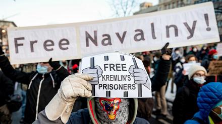 Der russische Oppositionelle Wladimir Kara-Mursa hatte auch an den Protesten für Nawalnys Freilassung teilgenommen.