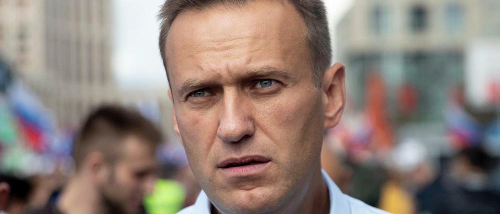 Alexej Nawalny, führender russischer Oppositionspolitiker (Archivbild vom Juli 2020)