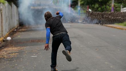 Proteste in Monimbo, Nicaragua.