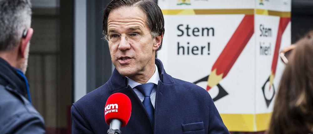 Die Partei von Mark Rutte hat die Wahl in den Niederlanden gewonnen.