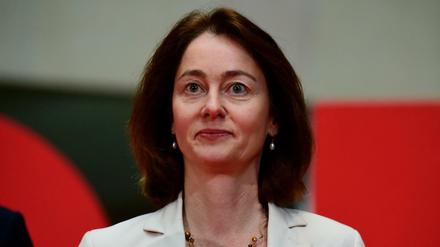 Die Bundesjustizministerin Katarina Barley (SPD).