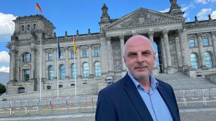 Detlef Müller, SPD, ist gelernter Lokführer und seit 2014 im Bundestag. 