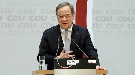 Parteichef Armin Laschet soll nach dem Willen des CDU-Präsidiums Kanzlerkandidat der Union werden.