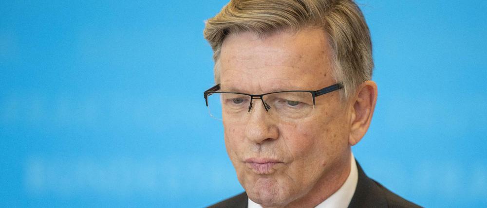 Der 63 Jahre alte Berufsoffizier Gerold Otten wollte Bundestagsvizepräsident werden.