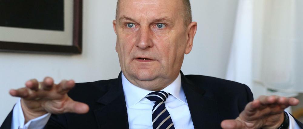 Dietmar Woidke (55) ist seit 2013 Ministerpräsident des Landes Brandenburg.