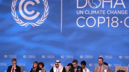 Delegierte auf dem Klimagipfel in Doha