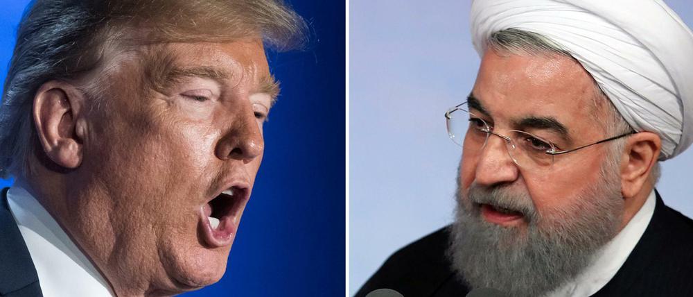 US-Präsident Donald Trump will mit Irans Präsident Hassan Ruhani über ein neues Atomabkommen direkt verhandeln.