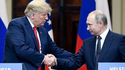 US-Präsident Donald Trump und sein russischer Amtskollege Wladimir Putin