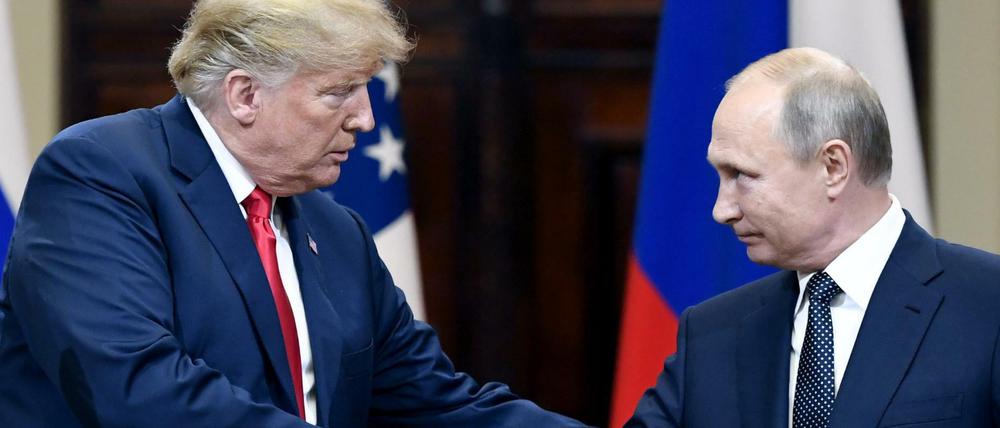 US-Präsident Donald Trump und sein russischer Amtskollege Wladimir Putin