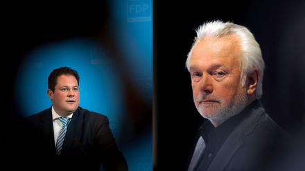 FDP-Generalsekretär Patrick Döring und schleswig-holsteins FDP-Fraktionschef Wolfgang Kubicki.