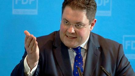 Für Lohnuntergrenzen, gegen den Mindestlohn: FDP-Generalsekretär Patrick Döring