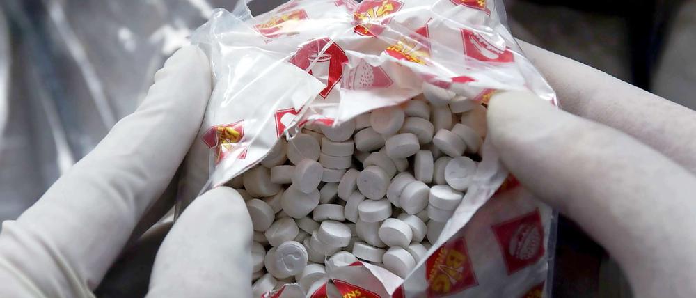 Ecstasy - an den neuen Pillen sollen schon zwei Menschen in Deutschland gestorben sein.