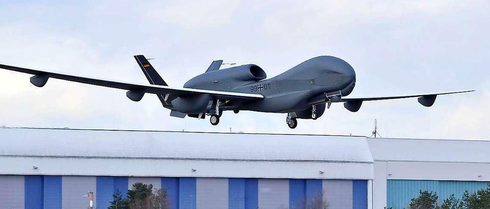 Europas größte Drohne: der Eurohawk.