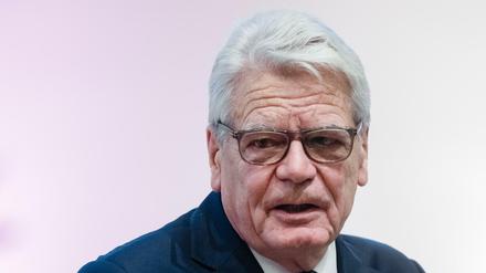 Altbundespräsident Joachim Gauck 