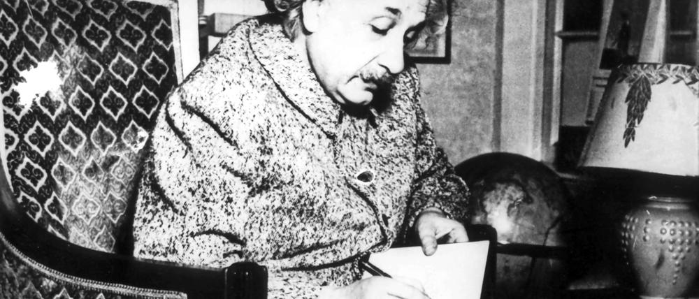 Kluger Kopf: Albert Einstein im Jahr 1946.