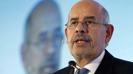 Doch noch nicht vereidigt: Mohammed El-Baradei.