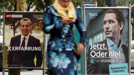 Bundeskanzler Christian Kern muss sich Herausforderer Sebastian Kurz stellen.
