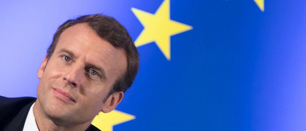 Frankreichs Staatspräsident Emmanuel Macron will Europa reformieren und warnt vor Nationalisten.