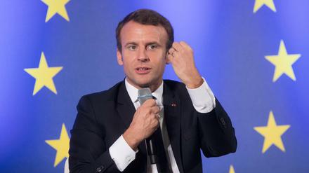 Emmanuel Macron verbündet sich mit den Liberalen. 