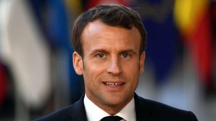 Der französische Staatschef Emmanuel Macron. 