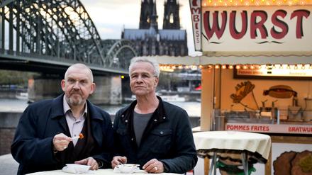 Geht doch: Dietmar Bär (links) ist Dortmunder, Klaus J. Behrendt stammt aus Hamm. Zusammen bilden die beiden Westfalen das Kölner "Tatort"-Duo.