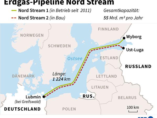 Zwei Pipelines sollen Deutschland und Russland verbinden, noch mehr Gas soll fließen.