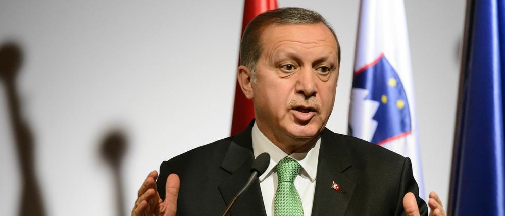 Der türkische Regierungschef Recep Tayyip Erdogan