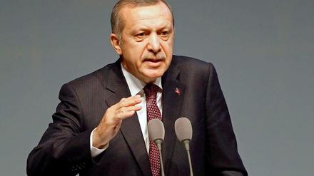 Klare Worte des türkischen Ministers Erdogan: Er fordert die USA zum Handeln auf. 