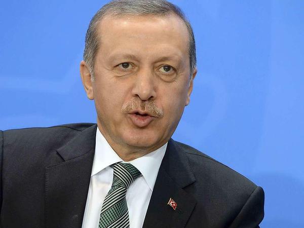 Ministerpräsident Recep Tayyip Erdogan.