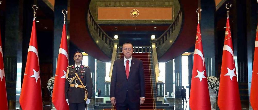 Abgehoben? Der türkische Staatspräsident Recep Tayyip Erdogan.
