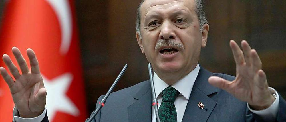 Ministerpräsident Recep Tayyip Erdogan